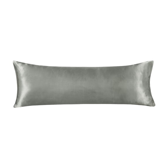 Qholemyo 51x137cm Satin Silk Pillow Covers Hotel Quality Hidden Zipper Hair Skin Friendly Soft Breathable Cool Pillowcase Home Goods