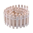 thumbnail image 1 of Qholemyo 5x90cm Mini Wooden Fence Panels Decorative Fences For Fairy Gardens And Succulents, 1 of 3
