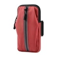 thumbnail image 1 of Qholemyo 6.7 Inch Gym Bag Arm Band Pouch Bags Waterproof Phone Bag With Fluorescent Strip, 1 of 4