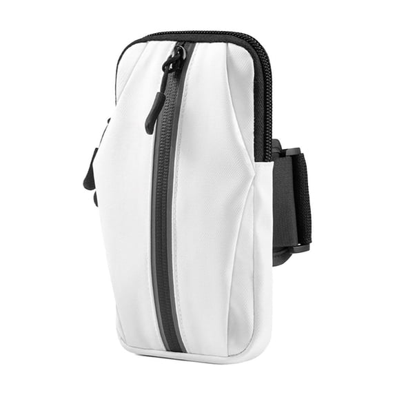 Qholemyo 6.7 Inch Gym Bag Arm Band Pouch Bags Waterproof Phone Bag With Fluorescent Strip