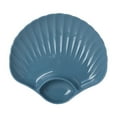 thumbnail image 1 of Qholemyo 7.1x7.5 Inch Shell Shaped Reusable Lightweight Plastic Plates Dishwasher Microwave Safe Dinner Plates Serving Platters For Kitchen Camping, 1 of 6