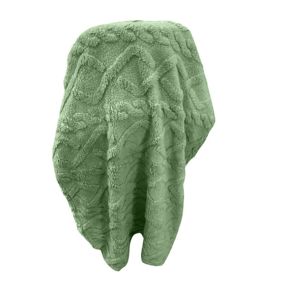 Qholemyo 70x100cm Super Soft Warm Fleece Throw Blanket Throw Rug For Sofa Bedding Travel All-season Warm Small Blanket