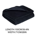 thumbnail image 1 of Qholemyo 71x100cm Flannel Throw Blanket Thermal Insulation Blanket Soft Warm Blanket For Living Room Travel Medium Size Blanket, 1 of 4
