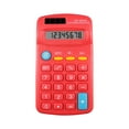 thumbnail image 1 of Qholemyo 8 Digit LCD Basic Calculator Mini Desktop Calculators Pocket Size For Home School Kids, 1 of 3