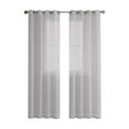 thumbnail image 1 of Qholemyo 98 Inches Long Grommet Semi Sheer Curtains Vertical Window Curtains Light Through Drapes For Bedroom Living Room Home, 1 of 8
