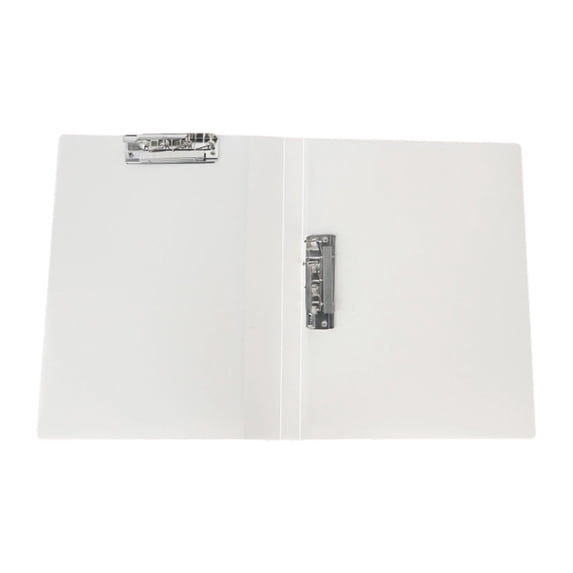Qholemyo A4 Document Folder with Dual Clips - File Holder for Office & School Paper Organizer, Letter Size Portfolio with Pressboard Covers, Durable File Folders