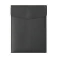thumbnail image 1 of Qholemyo A4 Large Capacity Imitation Leather Office File Folders Business Document Bag Student Storage Folder File Organizer, 1 of 8