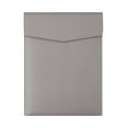 thumbnail image 1 of Qholemyo A4 Large Capacity Imitation Leather Office File Folders Business Document Bag Student Storage Folder File Organizer, 1 of 8