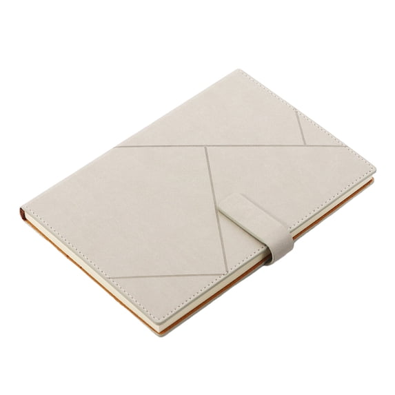 Qholemyo A5 Faux Leather Student Notebook Office Supplies Notebooks For Work College Ruled Elegant Business Office Daily Writing Notebook