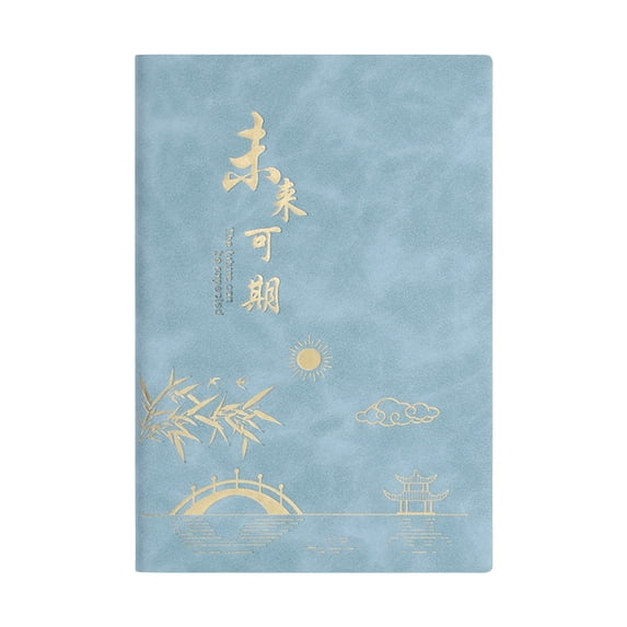 Qholemyo A5 Soft Leather Journal Notebook Professional Business Notebook For Meetings