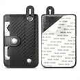 thumbnail image 1 of Qholemyo Adhesive Zipper Phone Wallet Card Case Stick On Holder For Back Of Smartphone, 1 of 3