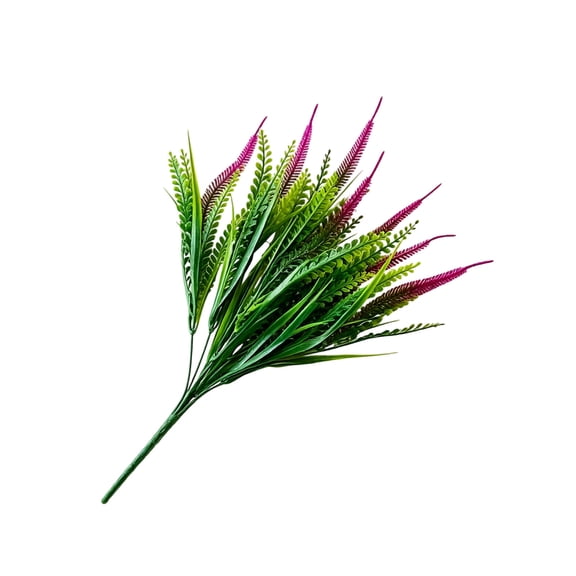 Qholemyo Artificial Foxtail Grass Bouquet Fake Plants Christmas Decorations Indoor Outdoor For Home Greenery Arrangement