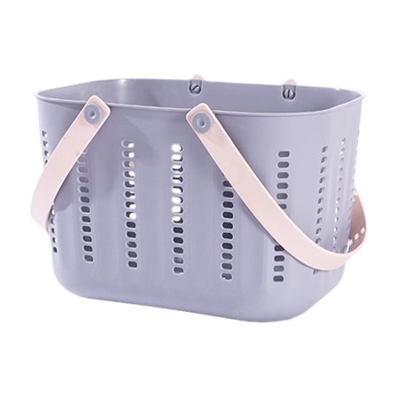 Qholemyo Bathroom Portable Plastic Bath Basket For Student Use Shower Shampoo Storage Easy To Carry Bathroom Organizers And Storage Storage Basket