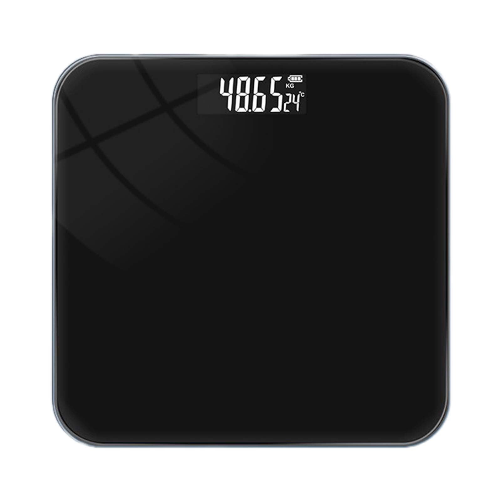 Qholemyo Bathroom Scale For Weight Digital Body Weight Scale Sturdy Weighing Scale With USB Charging For Home Use
