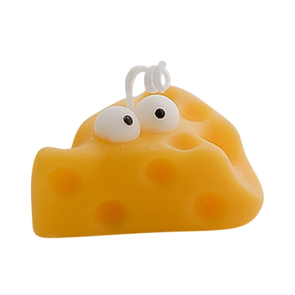 Qholemyo Cheese Shaped Aromatherapy Candle Diy Birthday Decor Gift For Girls