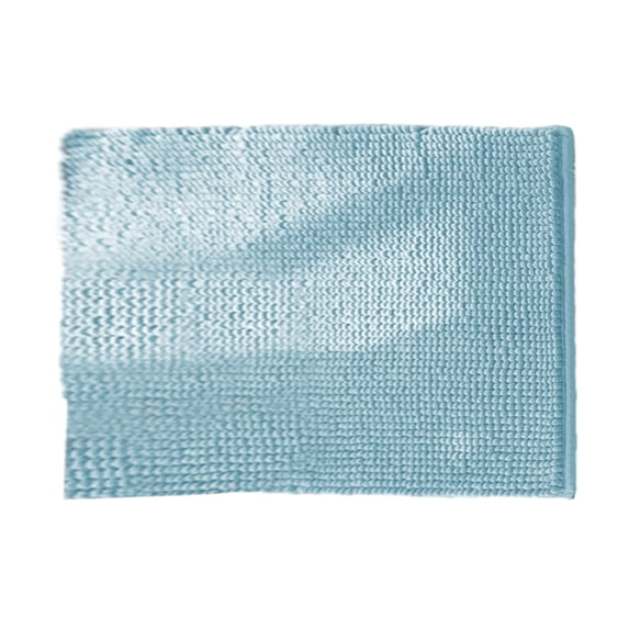 Qholemyo Chenille Non Slip Bathroom Rug Dense Short Pile Absorbent Washable Rug For Bedroom Bathroom All Season