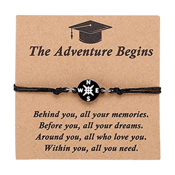 Qholemyo Class Of 2026 Woven Graduation Bracelets For Men Women With Gift Box Party Favors