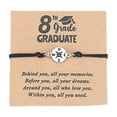 thumbnail image 1 of Qholemyo Class Of 2026 Woven Graduation Bracelets For Men Women With Gift Box Party Favors, 1 of 4