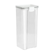 Qholemyo Clear Airtight Food Storage Containers With Lids Dishwasher Safe Plastic Dry Food Canisters Pantry Organizers For Kitchen Storage