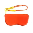 thumbnail image 1 of Qholemyo Color Block Silicone Sunglasses Case Portable Eyeglass Protective Cover For Outdoor, 1 of 6