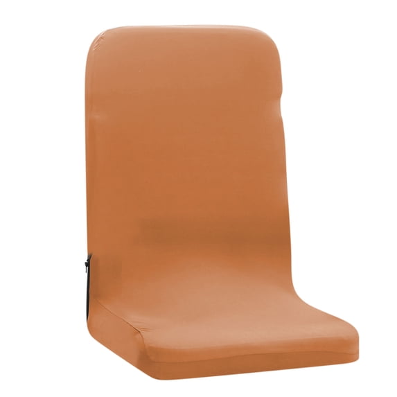 Qholemyo Comfortable Solid Color Stretch Chair Covers Brushed High Elastic Dining Chair Slipcovers Waterproof Seat Covers For Kitchen