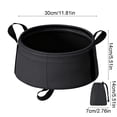 thumbnail image 1 of Qholemyo Compact Foldable Wash Basin Multipurpose Water Basin For Camping Hiking Travel And Outdoor Use, 1 of 6