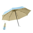 thumbnail image 1 of Qholemyo Compact Sun Blocking Umbrella Sun Umbrella UV Protection Very Suitable For Travel Portable Sun Umbrella Outdoor Sunshade Umbrella Travel Essentials, 1 of 3