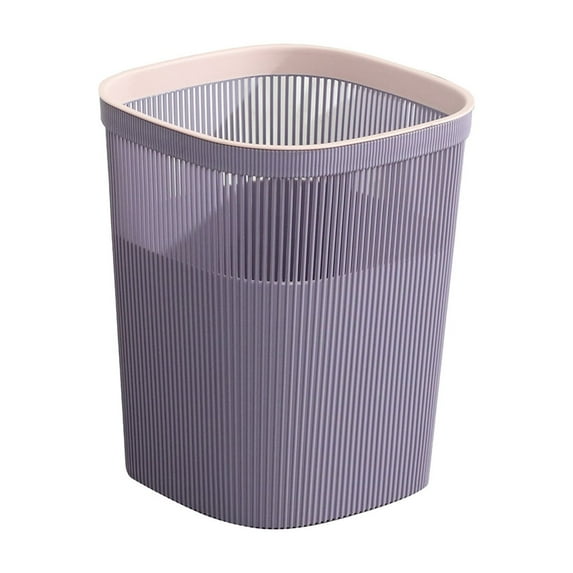 Qholemyo Contactless Thickened Large Capacity Trash Can Bathroom Living Room Kitchen Trash Can Indoor Garbage Can