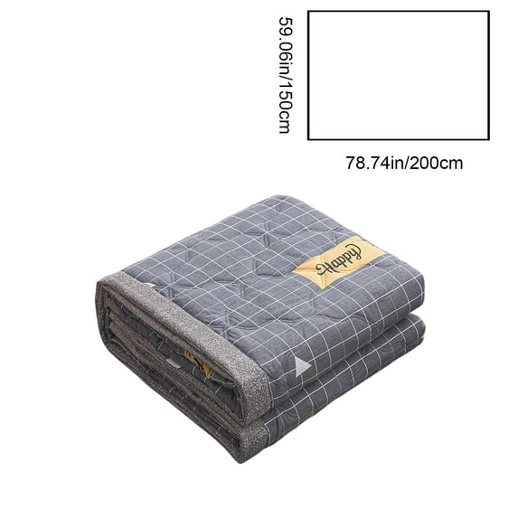 Qholemyo Cooling Comforter Solid Gray Cotton Comforter Lightweight Quilt Summer Bedding Skin Friendly Thin Bed Quilt For Dormitory