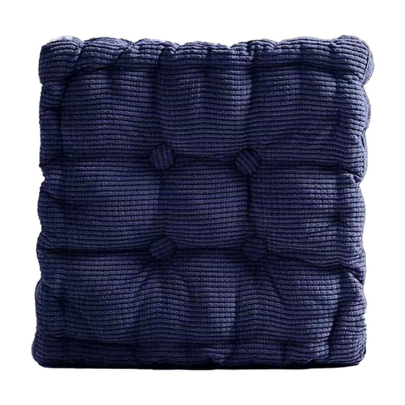 Qholemyo Corduroy Floor Cushion & Mat 2-in-1 - Serves as Floor Pillow, Chair Pillow & Yoga Mat, Suitable for Living Room/Balcony/Tatami, Versatile Seat Cushion