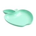 thumbnail image 1 of Qholemyo Creative Wheat Straw Apple-Shaped Plates - Living Room Fruit Snack & Dried Fruit Plates, Dumpling Plates With Vinegar Dishes, 1 of 5