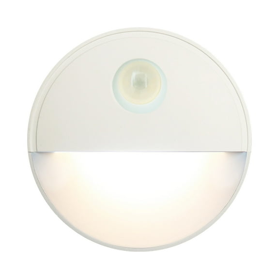 Qholemyo Creative Wireless Motion Sensor LED Night Light Automatic Plug Free Night Lamp For Hallway Bedroom And Home Decor