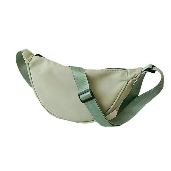 Qholemyo Crossbody Sling Bag For Women Men Trendy Crescent Bag With Adjustable Strap, crossbody bags for women, womens shoulder bag, Lightweight Nylon