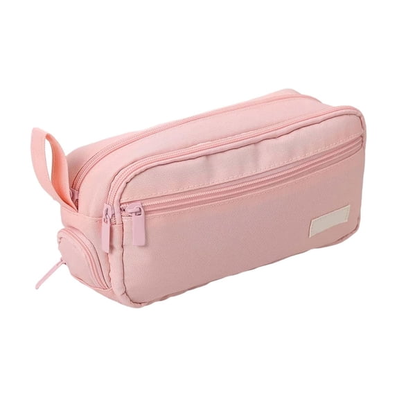 Qholemyo Cute Stylish Portable Pencil Case Supplies Pencil Pouch Essential Stationery Organizer For Back To Season