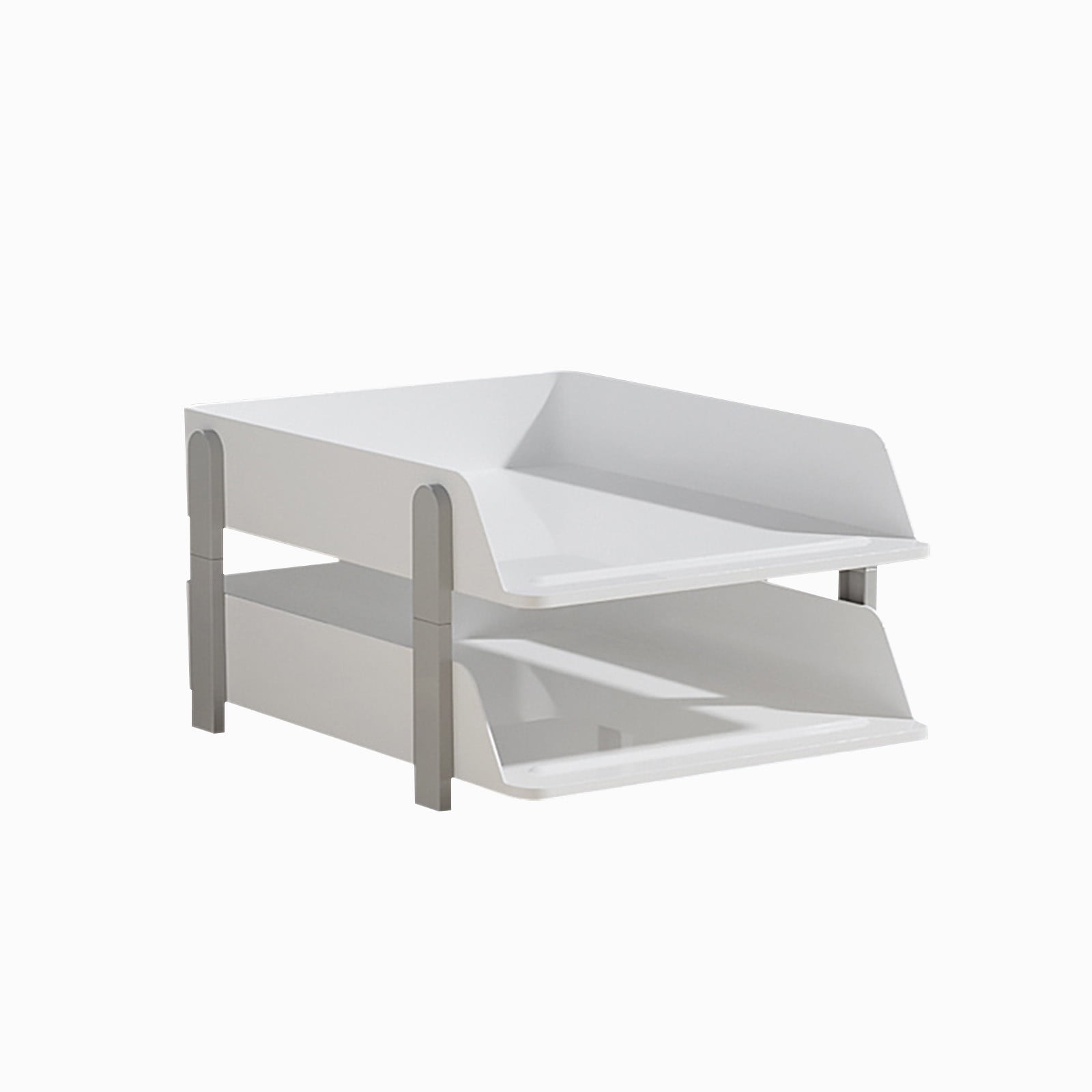 Qholemyo Desktop File Storage Rack Second Layer Data Sorting And ...