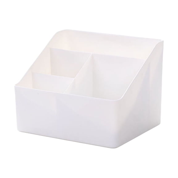 Qholemyo Desktop Storage Box with Desk Organizer Storage Home Office Living Room Dormitory Multifunctional Cosmetics Remote Control Storage And Organizing Rack