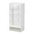 thumbnail image 1 of Qholemyo Desktop Storage Box Transparent Flat Partition Shelf with Desk Organizer Storage Student Artifact Desk Pencil Slanted Organizing Rack, 1 of 4