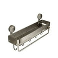 thumbnail image 1 of Qholemyo Detachable Rectangular Storage Rack No Drill Wall Mounted Shelf With Suction Cup For Bathroom Organization And Storage, 1 of 6