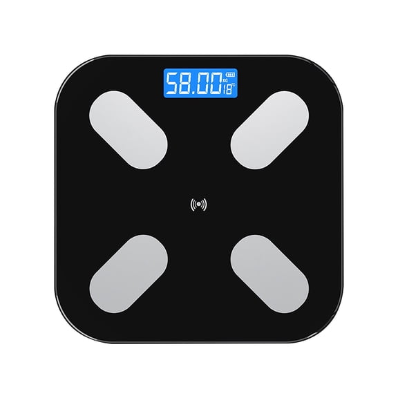 Qholemyo Digital Bathroom Scale Body Fat Scale Weighing Scale For Body Weight With Accurate Readings For Home Daily Use