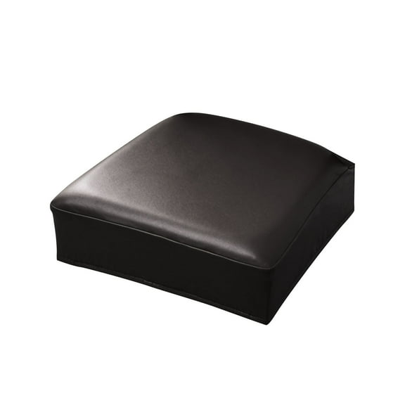 Qholemyo Dining Room Chair Seat Covers Set Leather Slipcovers Removable Washable Chair Protector Cover Rear Seat Cushion Cover Soft