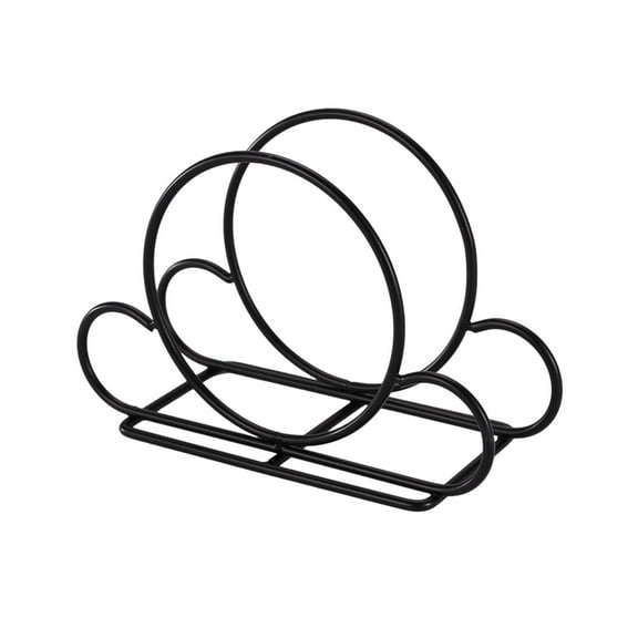 Qholemyo Dining Table Tissue Rack Vertical Hotel Napkin Storage Rack Coffee Shop Wrought Iron Tissue Stand, tissue holder, napkin holders, Restaurant Tissue Rack