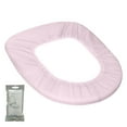 thumbnail image 1 of Qholemyo Disposable Portable Toilet Seat Cushion Pad Soft Toilet Seat Cover Non-Woven For Travel Hotel Airplane Public Toilet Individual Packing, 1 of 7