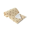 thumbnail image 1 of Qholemyo Double Layer Gauze Throw Blanket Warm Children's Quilt Soothing Blanket For Baby Bedroom All-season Soft Blanket, 1 of 5