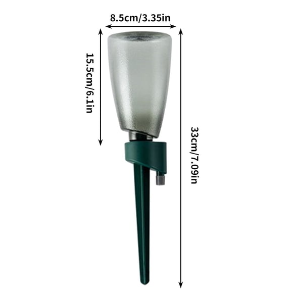 Qholemyo Drip Irrigation Equipment Lazy Potted Automatic Watering For Home Trips with self watering globes plant watering devices