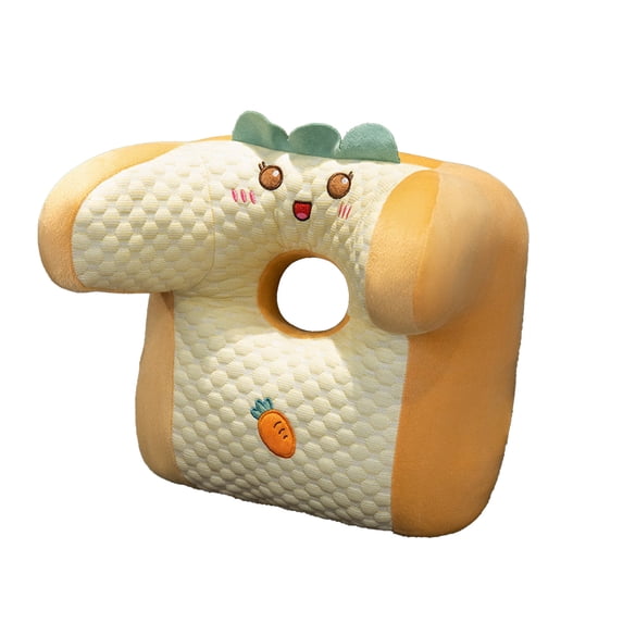 Qholemyo Dual Purpose Office Nap Neck Pillow Ergonomic Cervical Support Pillow Neck Support Pillow For Desk Chair Back Prone Sleeping