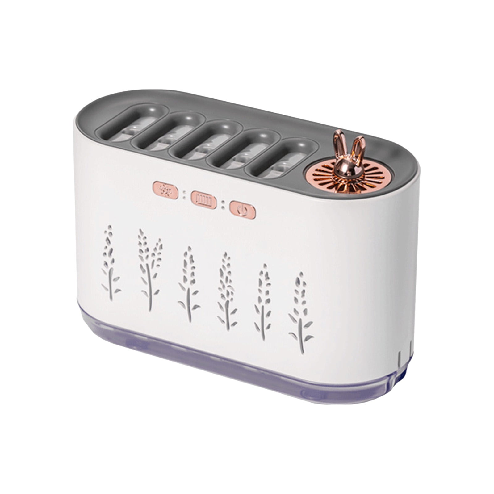 Qholemyo Easy Clean Humidifier Usb Device With Humidity Display Quiet Cool Mist For Bedroom Office And Plants Home Goods
