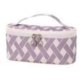 thumbnail image 1 of Qholemyo Exquisite High End Portable Large Capacity Makeup Bag Travel Storage Box Wash Bag Travel Essentials For Cosmetic, 1 of 4