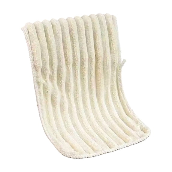 Qholemyo Fluffy Fleece Face Towels Hand Towels Soft Super Absorbent Towels For Bathroom Household Daily Care