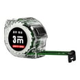 thumbnail image 1 of Qholemyo Fluorescent Double Sided Measuring Tape Drop Resistant Retractable Tape Measure For Multi Scene Daily Use, 1 of 4