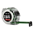 thumbnail image 1 of Qholemyo Fluorescent Double Sided Measuring Tape Drop Resistant Retractable Tape Measure For Multi Scene Daily Use, 1 of 4
